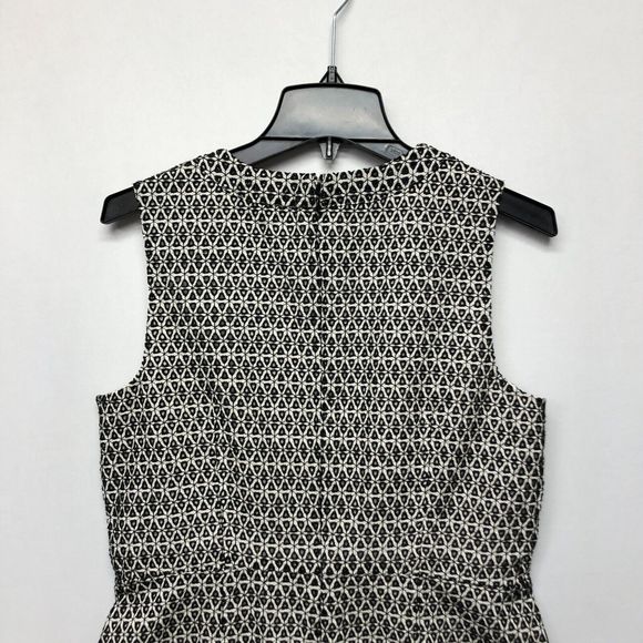 NWT J. Crew Women Contrast Eyelet Sleeveless Mini Dress Size 12 M089 -12 - Picture 12 of 12